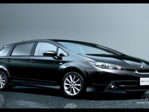 toyota wish 2012 black